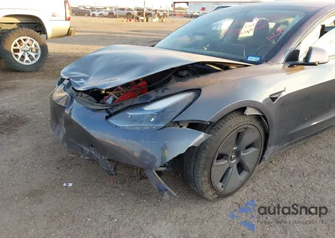 2021 Tesla Model 3 Standard Range Plus Rear-Wheel Drive из США, поврежденный, VIN 5YJ3E1EA3MF991451